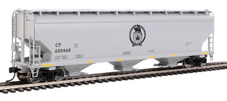 Walthers Mainline 910-7723 CP - Canadian Pacific #650468 60' NSC 5150 3 Bay Covered Hopper HO Scale