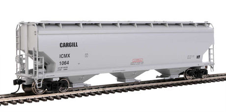 Walthers Mainline 910-7726 Cargill ICMX #1064 60' NSC 5150 3 Bay Covered Hopper HO Scale