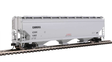 Walthers Mainline 910-7727 Cargill ICMX #1083 60' NSC 5150 3 Bay Covered Hopper HO Scale