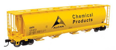 Walthers 910-7868 Alcan UNPX #121412 59' Cylindrical Hopper HO Scale