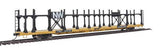 Walthers 910-8015 89' Flatcar w/Bi-Level Open Auto Rack N&W - Norfolk & Western Rack, Trailer Train Flatcar TTBX #963768 HO Scale