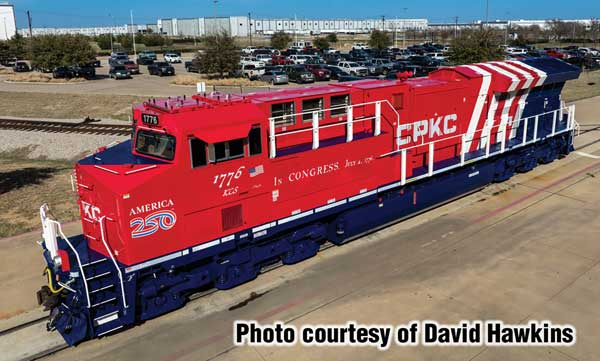 Pre-Order Walthers 910-10813 GE ES44AC Evolution Series GEVO - Standard DC Canadian Pacific Kansas City Ltd. CPKC #1776 (America250(TM) Scheme) HO Scale will ship when it arrives