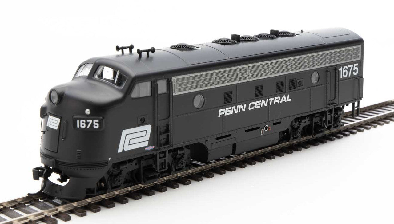 Walthers 19984 EMD F7 A/B - PC - Penn Central #1675, #3479 (black