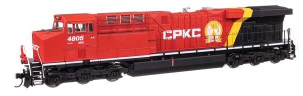 Walthers 20229 GE ES44AC Evolution Series GEVO - ESU Sound & DCC -- KCS #4805 (Canadian Pacific Kansas City Ltd.) HO Scale