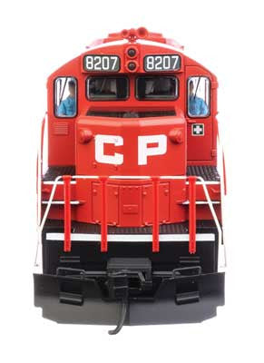 Walthers 910-20434 EMD GP9 Phase II Canadian Pacific #8207 (red, white) DCC & Sound HO Scale