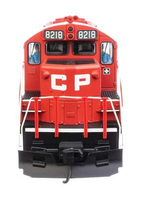 Walthers 910-20435 EMD GP9 Phase II Canadian Pacific #8218 (red, white) DCC & Sound HO Scale