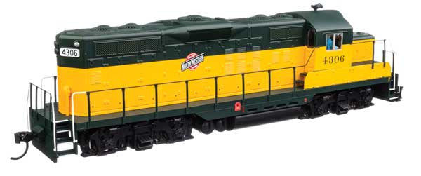Walthers 910-20437 EMD GP9 Phase II Chicago & North Western C&NW #4306 (green, yellow) DCC & Sound HO Scale