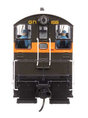 Walthers 20628 EMD NW2 PH V GN - Great Northern #158 - DCC & Sound HO Scale