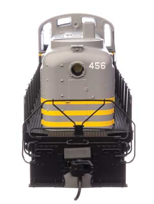 Walthers 20702 Alco RS-2 - Belt Railway of Chicago #456 - Air-cooled stack (black, gray, yellow) - DCC & Sound HO Scale