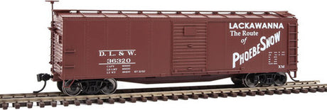 Walthers Mainline 910-40819 40' Rebuilt Steel Boxcar - DL&W - Lackawanna #36320 (SCALE=HO)  Part # 910-40819