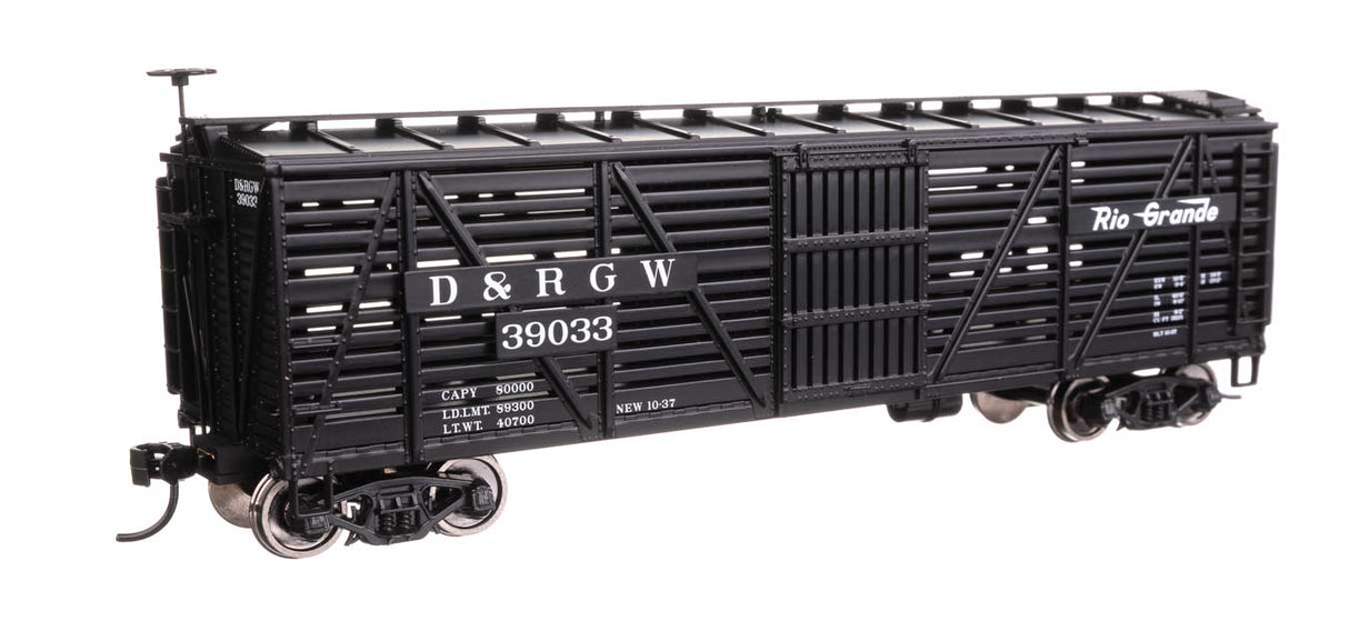 Image for 910-41457 40' Wd Stk Cr DRGW #39033