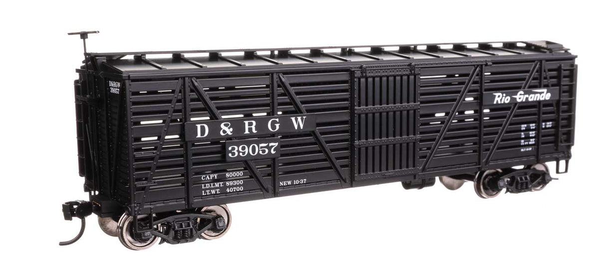 Image for 910-41458 40' Wd Stk Cr DRGW #39057