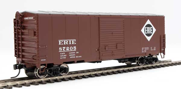 Walthers 910-45039 Erie #87205 40' ACF Modernized Welded Boxcar HO Scale