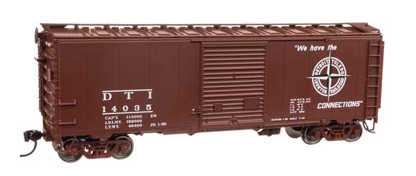 Walthers 910-45208 40' ACF Welded Boxcar DT&I - Detroit, Toledo & Ironton #14035 HO Scale