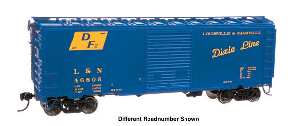 Walthers 910-45215 40' ACF Welded Boxcar L&N - Louisville & Nashville #46837 HO Scale