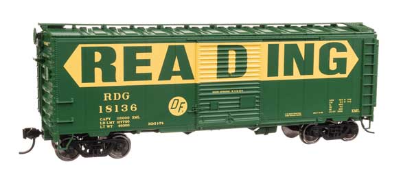 Walthers 910-45220 40' ACF Welded Boxcar RDG - Reading #18136 HO Scale