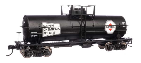 Walthers 910-48417 36' 10,000-Gallon Insulated Tank Car Koppers Chemicals KPCX #3148 HO Scale