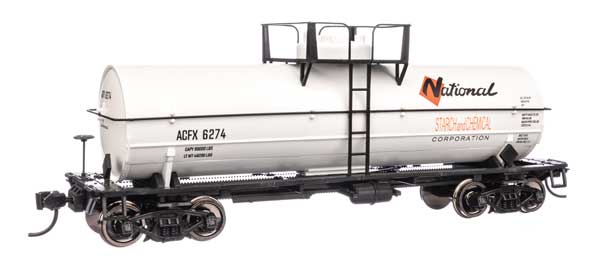 Walthers 910-48423 36' 10,000-Gallon Insulated Tank Car National Starch & Chemical ACFX #6274 HO Scale