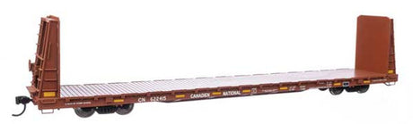 Walthers 910-50605 68' Bulkhead Flatcar CN Canadian National #622415 HO Scale