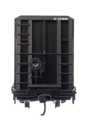 Walthers 910-50607 68' Bulkhead Flatcar IC Illinois Central #978698 HO Scale