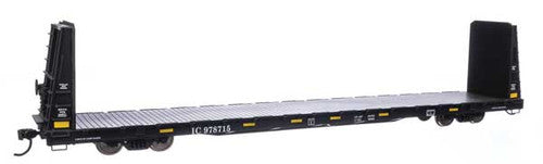 Walthers 910-50608 68' Bulkhead Flatcar IC Illinois Central #978715 HO Scale