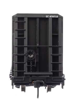 Walthers 910-50608 68' Bulkhead Flatcar IC Illinois Central #978715 HO Scale