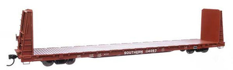 Walthers 910-50612 68' Bulkhead Flatcar SOU Southern Railway #114097 HO Scale