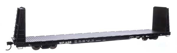 Walthers 910-50620 68' Bulkhead Flatcar WP Western Pacific #1466 HO Scale