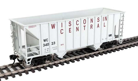 Walthers 910-56633 34' 100-Ton 2-Bay Hopper - Wisconsin Central WC #34023 HO Scale