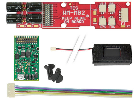 1790 TCS TRAIN CONTOL SYSTEMS / WALTHERS WDK-WAL-3 WOW DIESEL Version 4 CONVERSION KIT - HO Scale  YankeeDabbler Part # 745-1790