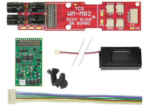 1790 TCS TRAIN CONTOL SYSTEMS / WALTHERS WDK-WAL-3 WOW DIESEL Version 4 CONVERSION KIT - HO Scale  YankeeDabbler Part # 745-1790