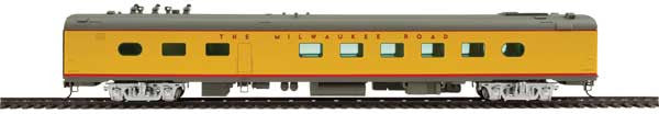 Proto Milwaukee Road E7A-A locomotives DCC & Sound + 10 passenger car set HO Scale