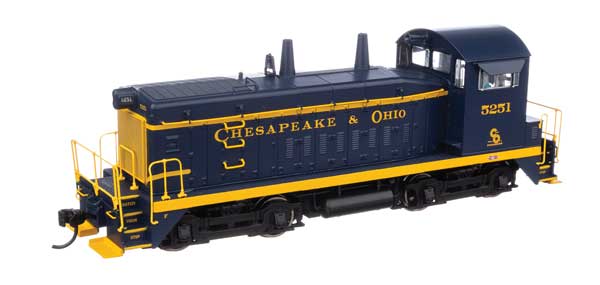 WalthersProto 920-41501 EMD SW9 C&O Chesapeake & Ohio #5251 DCC & Sound HO Scale