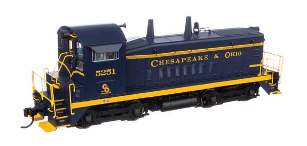 WalthersProto 920-41501 EMD SW9 C&O Chesapeake & Ohio #5251 DCC & Sound HO Scale