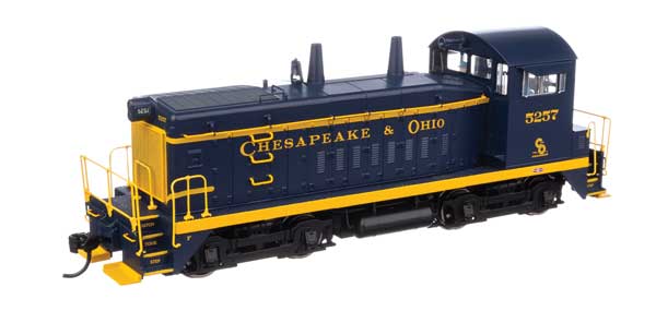 WalthersProto 920-41502 EMD SW9 C&O Chesapeake & Ohio #5257 DCC & Sound HO Scale