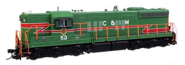 Walthers Proto 920-41703 SD9 C&IM Chicago & Illinois Midland #50 Sound & DCC HO Scale
