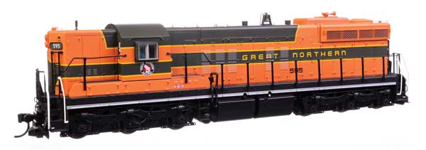 Walthers Proto 920-41710 SD9 GN Great Northern #595 (orange, green) Sound & DCC HO Scale