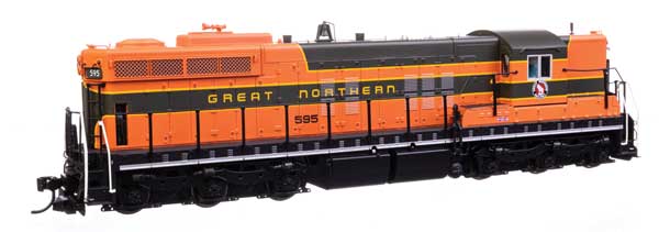 Walthers Proto 920-41710 SD9 GN Great Northern #595 (orange, green) Sound & DCC HO Scale