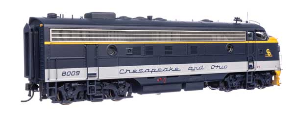 Walthers Proto 920-42547 EMD FP7 & F7B C&O Chesapeake & Ohio #8009 & 8506 (As-delivered) DCC & Sound HO Scale