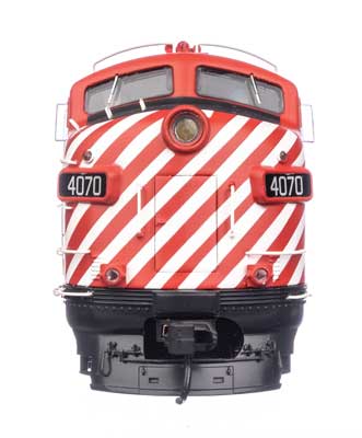 Walthers Proto 920-42551 EMD FP7 & F7B CP Canadian Pacific #4070 & 4477 (red, white w/Multi-mark) DCC & Sound HO Scale
