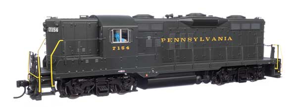 WalthersProto 42811 EMD GP9 PRR Pennsylvania #7154 (Brunswick Green, Dulux gold) DCC & Sound HO Scale