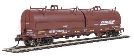 Walthers Proto 920-105237 50' Evan Coil Car - BNSF Railway #534002 (Round Hood, Boxcar Red, Wedge Logo) HO Scale