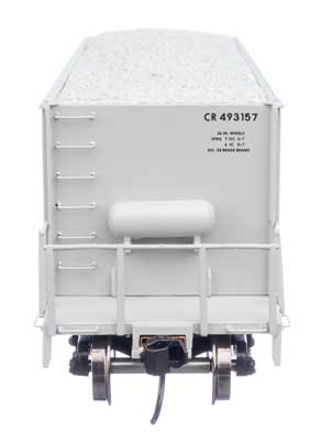 Walthers Proto 106032 40' Ortner 100-Ton Open Aggregate Hopper Conrail #493157 HO Scale