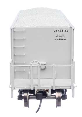 Walthers Proto 106033 40' Ortner 100-Ton Open Aggregate Hopper Conrail #493186 HO Scale