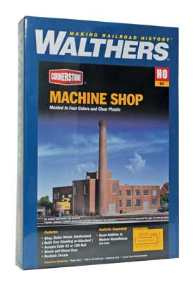 2902 Walthers Engine Shop (HO Scale) Cornerstone Part# 933-2902