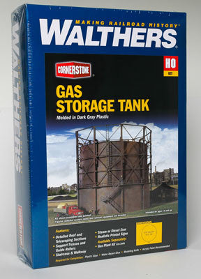 2907 Walthers Gas Storage Tank (HO Scale) Cornerstone Part# 933-2907