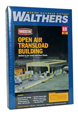 2918 Walthers Open Air Transload Building (HO Scale) Cornerstone Part# 933-2918