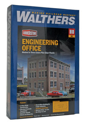 2967 Walthers  Engineering Office Kit (HO Scale) Cornerstone Part# 933-2967