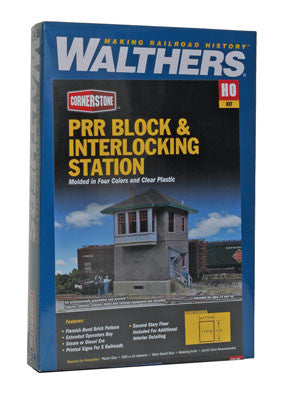 2982 Walthers Pennsylvania Railroad Block & Interlocking Station (HO Scale) Cornerstone Part# 933-2982