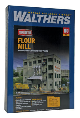 3026 Walthers  Flour Mill (Scale=HO) Cornerstone Part#933-3026
